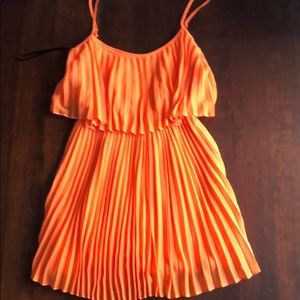 Beautiful BEBE orange dress